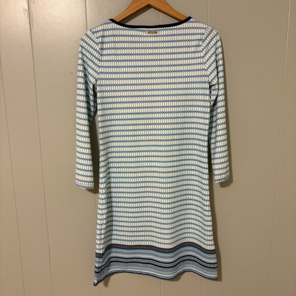 Cabana Life Geometric Shift Dress UPF 50+ 3/4 Sleeve Lightweight Breathable XS - Picture 6 of 9